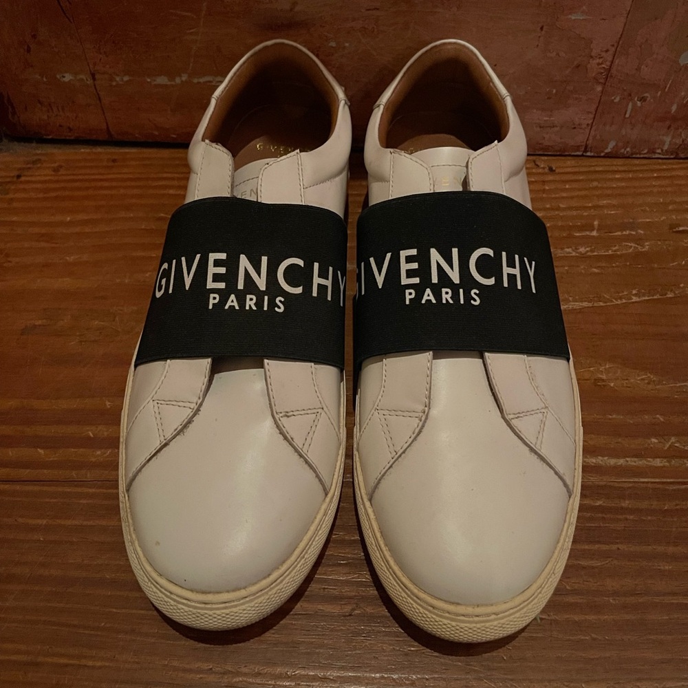 Givenchy slip on leather sneakers